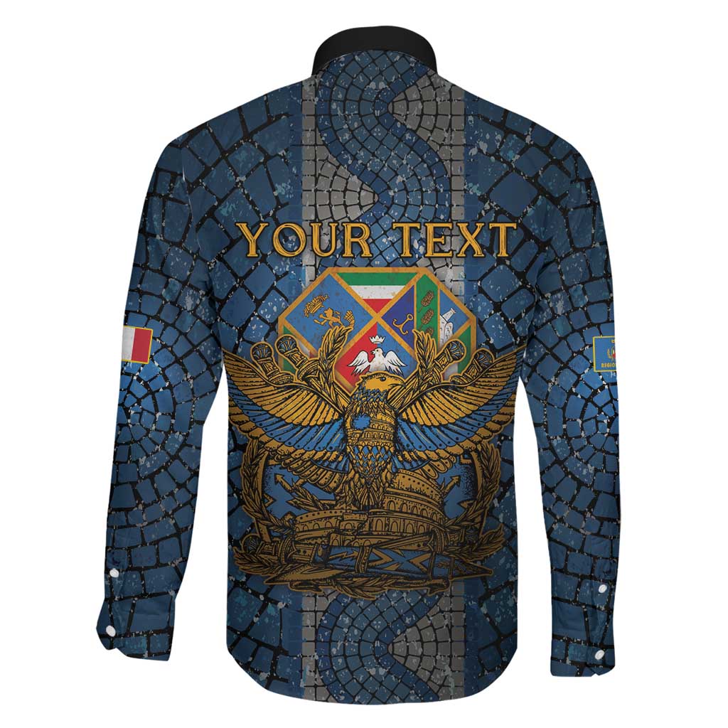 Personalized Italy Lazio Family Matching Tank Maxi Dress and Hawaiian Shirt Roman Eagle Heritage - Wonder Print Shop