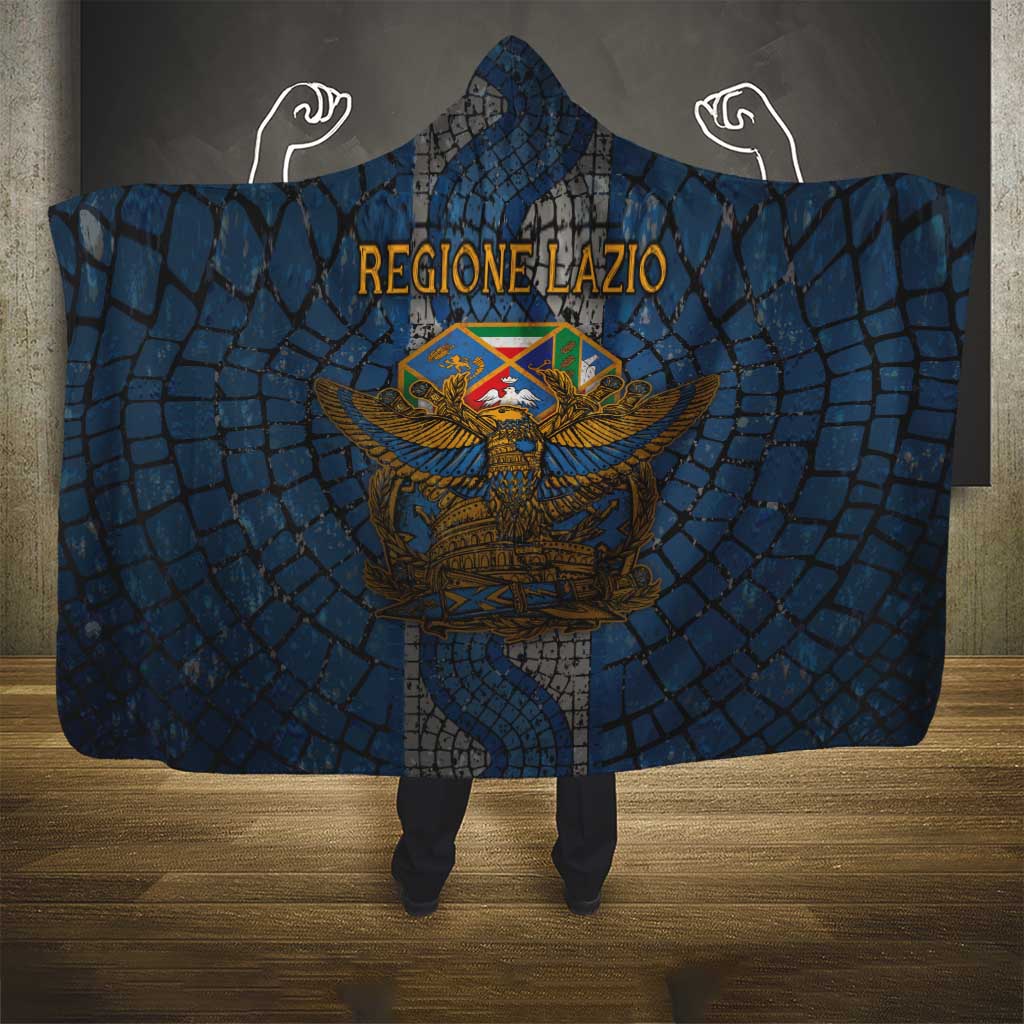 Italy Lazio Hooded Blanket Roman Eagle Heritage - Wonder Print Shop