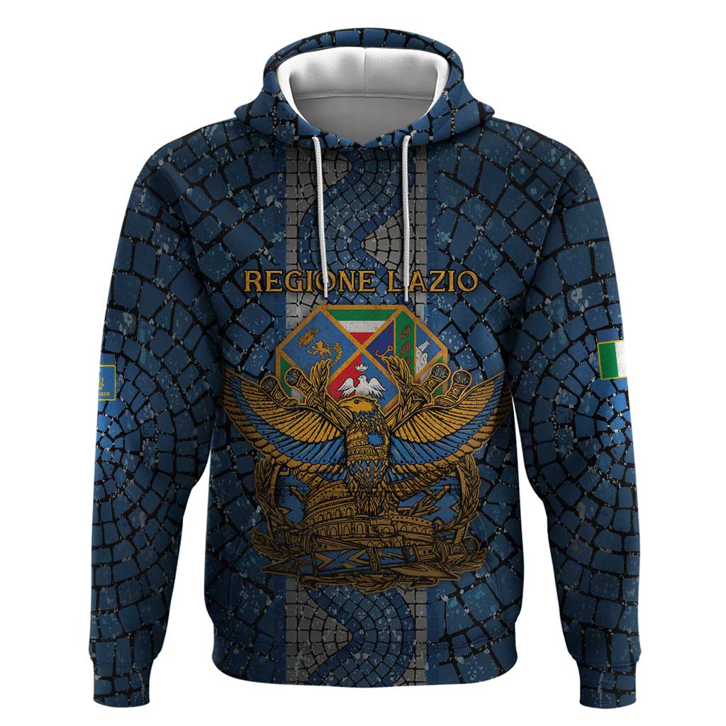 Personalized Italy Lazio Hoodie Roman Eagle Heritage - Wonder Print Shop