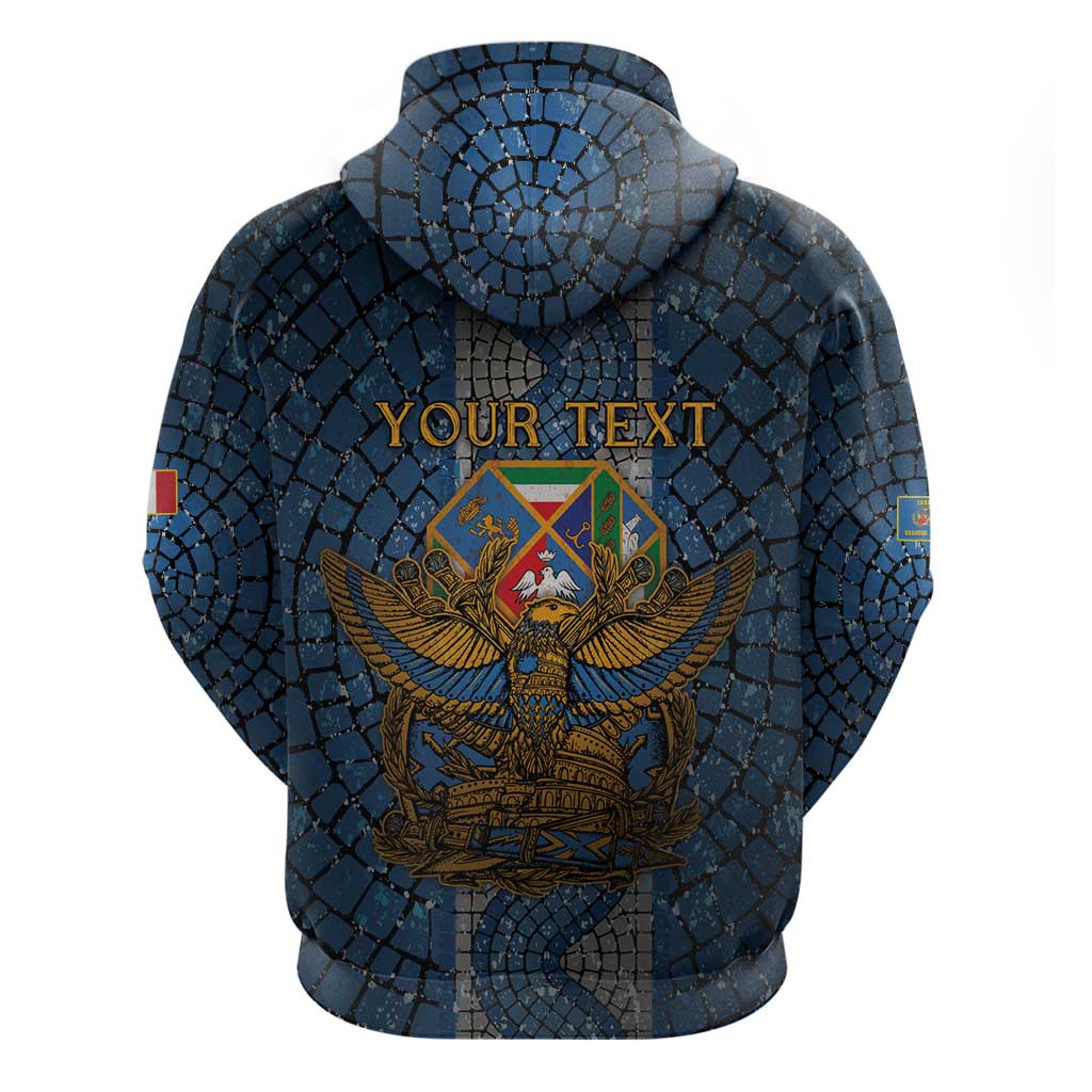 Personalized Italy Lazio Hoodie Roman Eagle Heritage - Wonder Print Shop