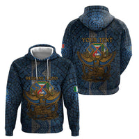 Personalized Italy Lazio Hoodie Roman Eagle Heritage - Wonder Print Shop