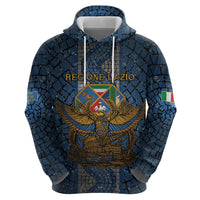Personalized Italy Lazio Hoodie Roman Eagle Heritage - Wonder Print Shop
