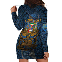 Personalized Italy Lazio Hoodie Dress Roman Eagle Heritage - Wonder Print Shop
