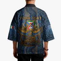 Personalized Italy Lazio Kimono Roman Eagle Heritage - Wonder Print Shop