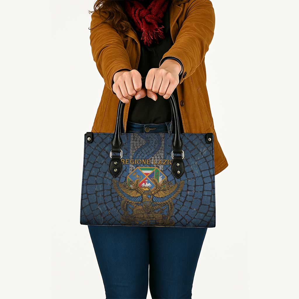 Italy Lazio Leather Bag Roman Eagle Heritage - Wonder Print Shop