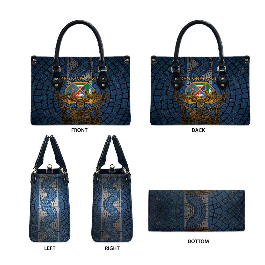Italy Lazio Leather Bag Roman Eagle Heritage - Wonder Print Shop