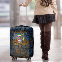 Italy Lazio Luggage Cover Roman Eagle Heritage - Wonder Print Shop