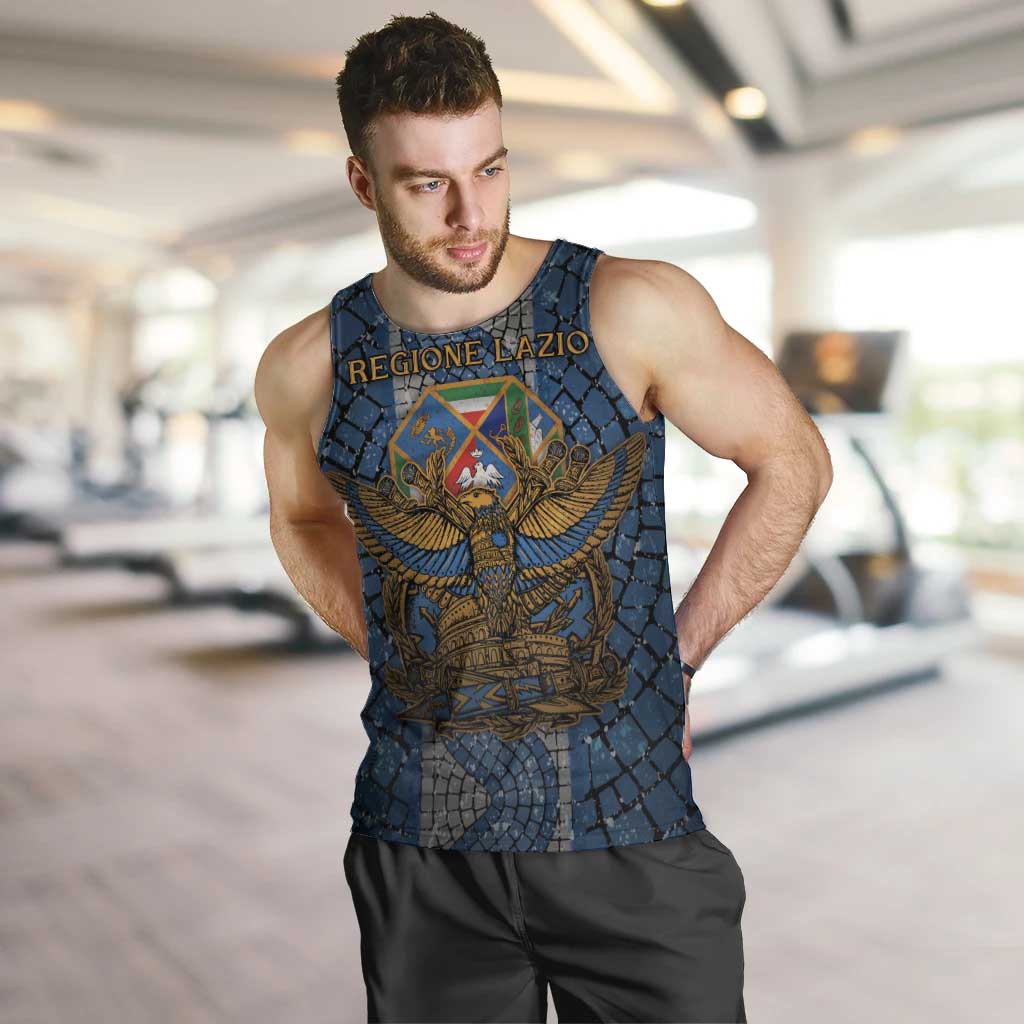 Personalized Italy Lazio Men Tank Top Roman Eagle Heritage - Wonder Print Shop