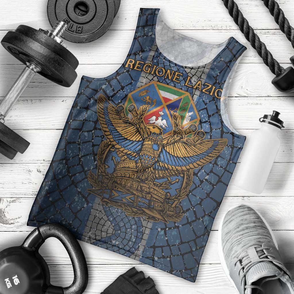 Personalized Italy Lazio Men Tank Top Roman Eagle Heritage - Wonder Print Shop