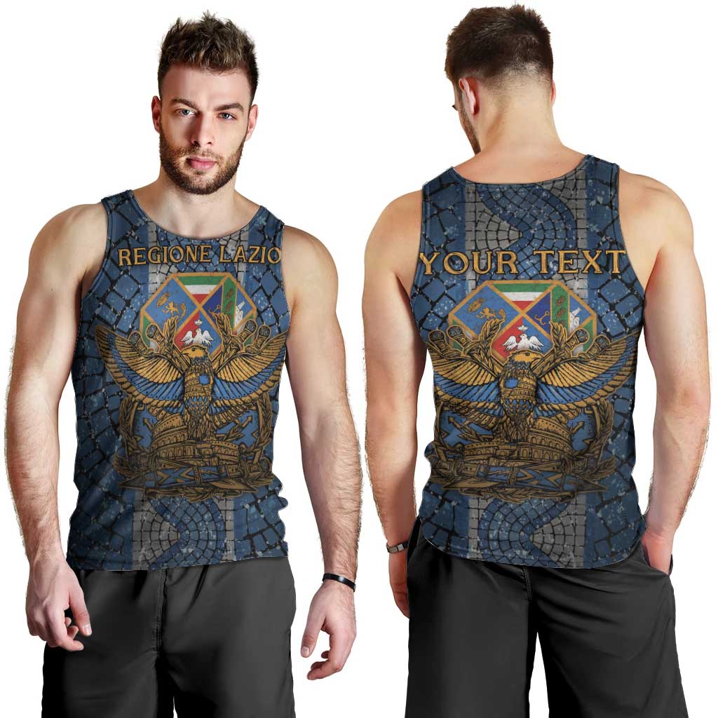 Personalized Italy Lazio Men Tank Top Roman Eagle Heritage - Wonder Print Shop