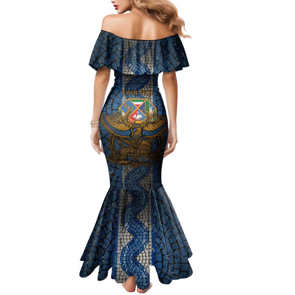 Personalized Italy Lazio Mermaid Dress Roman Eagle Heritage - Wonder Print Shop