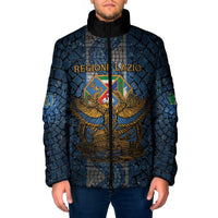 Personalized Italy Lazio Padded Jacket Roman Eagle Heritage - Wonder Print Shop