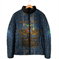 Personalized Italy Lazio Padded Jacket Roman Eagle Heritage - Wonder Print Shop