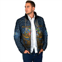 Personalized Italy Lazio Padded Jacket Roman Eagle Heritage - Wonder Print Shop