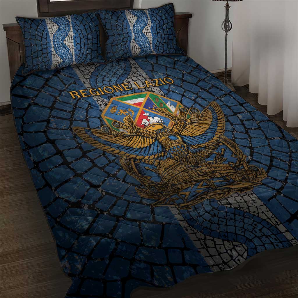 Italy Lazio Quilt Bed Set Roman Eagle Heritage - Wonder Print Shop