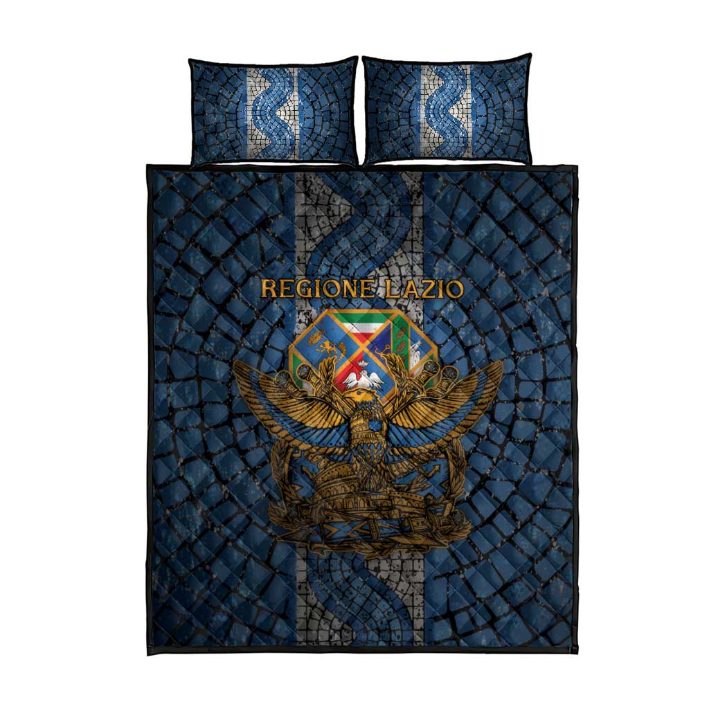 Italy Lazio Quilt Bed Set Roman Eagle Heritage - Wonder Print Shop