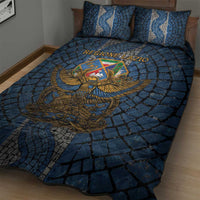 Italy Lazio Quilt Bed Set Roman Eagle Heritage - Wonder Print Shop