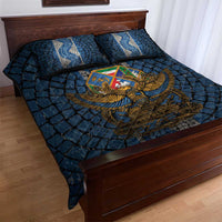 Italy Lazio Quilt Bed Set Roman Eagle Heritage - Wonder Print Shop