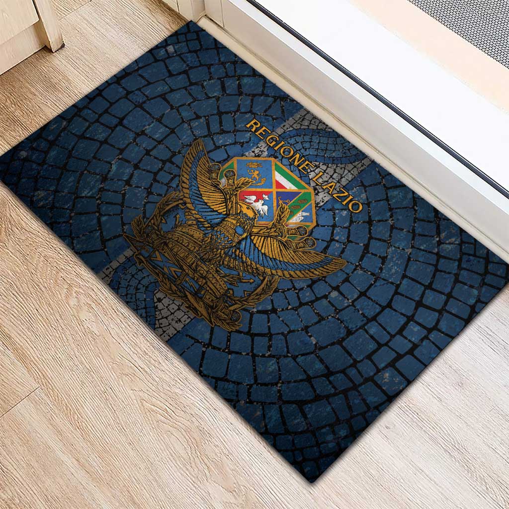 Italy Lazio Rubber Doormat Roman Eagle Heritage - Wonder Print Shop