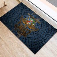 Italy Lazio Rubber Doormat Roman Eagle Heritage - Wonder Print Shop