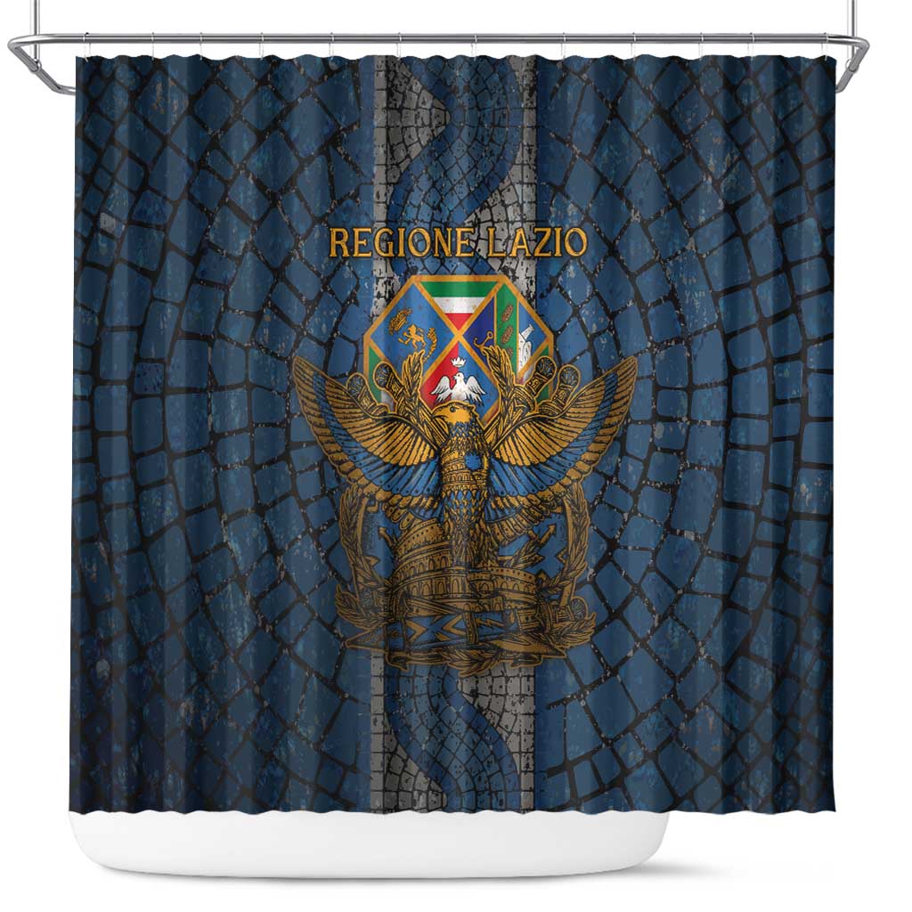 Italy Lazio Shower Curtain Roman Eagle Heritage - Wonder Print Shop