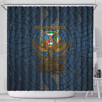 Italy Lazio Shower Curtain Roman Eagle Heritage - Wonder Print Shop