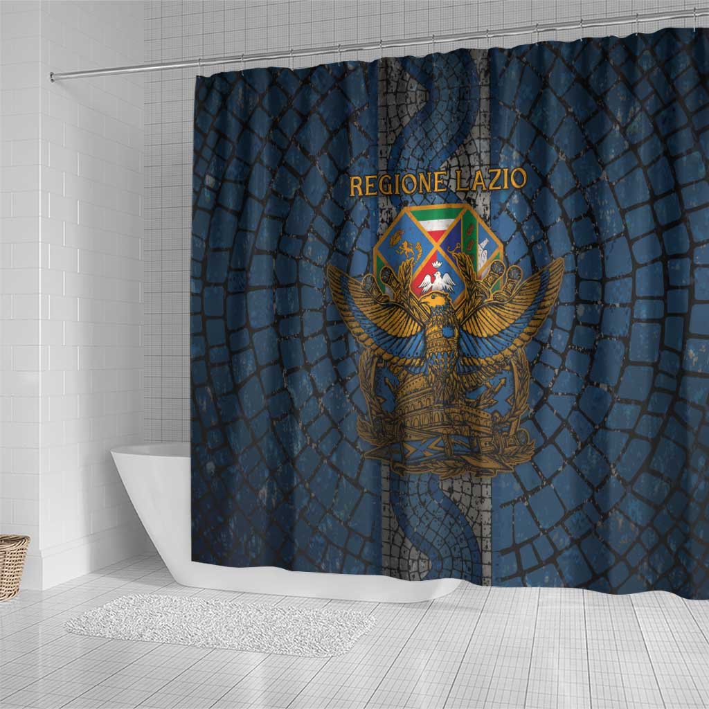 Italy Lazio Shower Curtain Roman Eagle Heritage - Wonder Print Shop