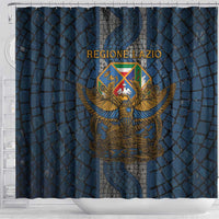 Italy Lazio Shower Curtain Roman Eagle Heritage - Wonder Print Shop