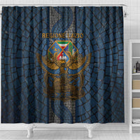 Italy Lazio Shower Curtain Roman Eagle Heritage - Wonder Print Shop