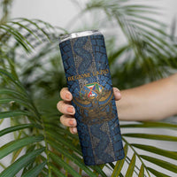 Personalized Italy Lazio Skinny Tumbler Roman Eagle Heritage - Wonder Print Shop