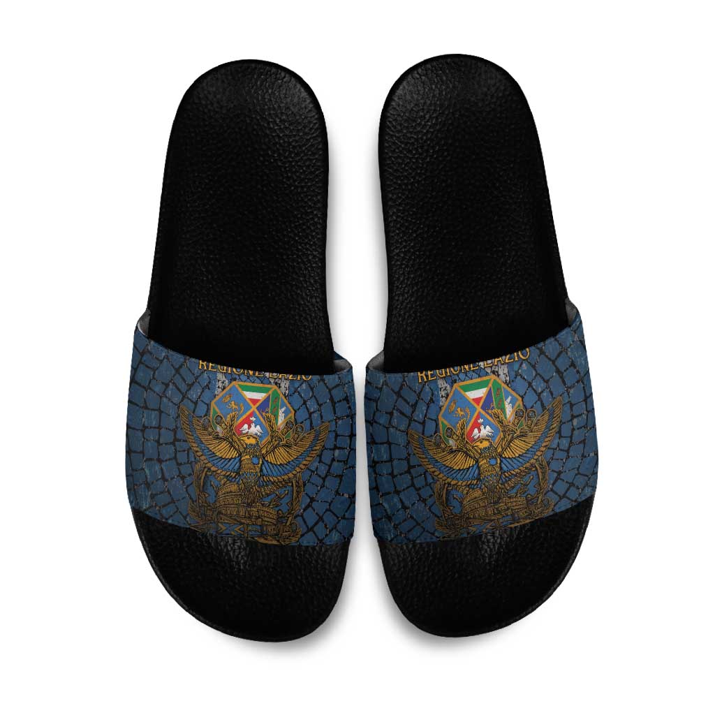 Italy Lazio Slide Sandals Roman Eagle Heritage - Wonder Print Shop
