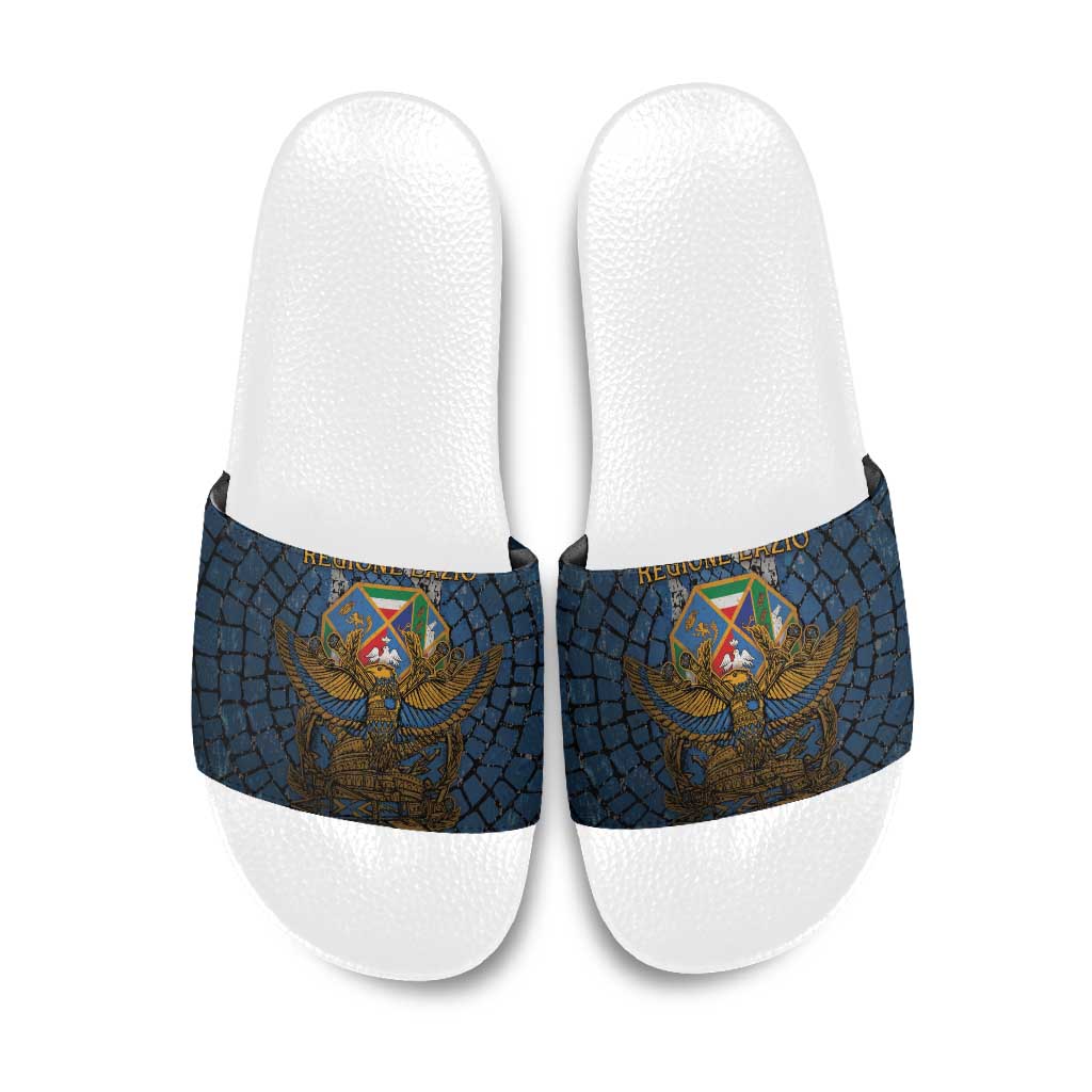 Italy Lazio Slide Sandals Roman Eagle Heritage - Wonder Print Shop