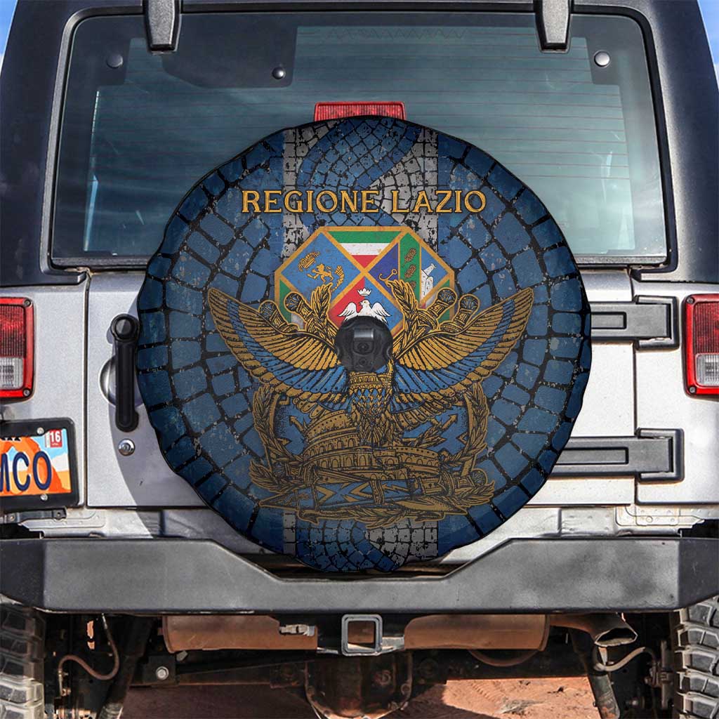 Italy Lazio Spare Tire Cover Roman Eagle Heritage - Wonder Print Shop