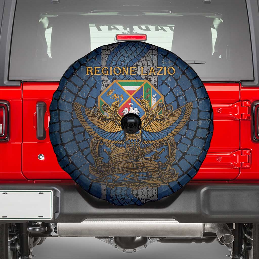 Italy Lazio Spare Tire Cover Roman Eagle Heritage - Wonder Print Shop