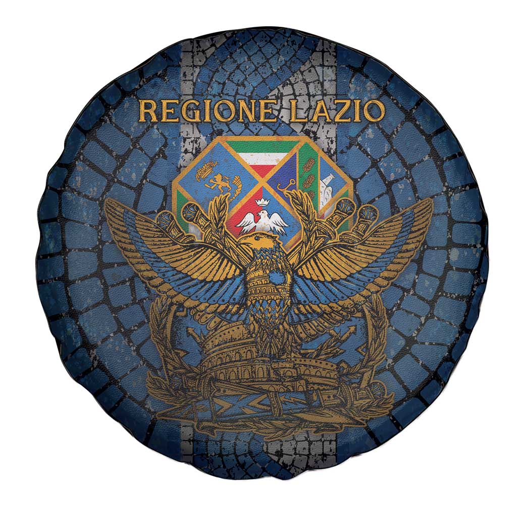 Italy Lazio Spare Tire Cover Roman Eagle Heritage - Wonder Print Shop