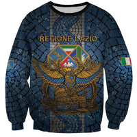 Personalized Italy Lazio Sweatshirt Roman Eagle Heritage - Wonder Print Shop
