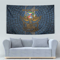 Italy Lazio Tapestry Roman Eagle Heritage - Wonder Print Shop