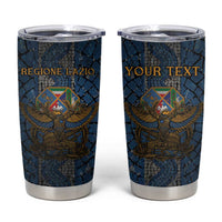 Personalized Italy Lazio Tumbler Cup Roman Eagle Heritage - Wonder Print Shop