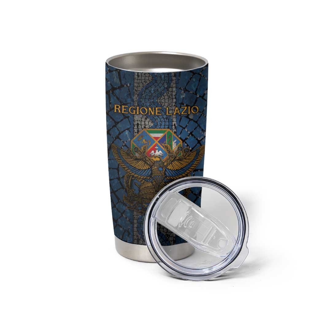 Personalized Italy Lazio Tumbler Cup Roman Eagle Heritage - Wonder Print Shop