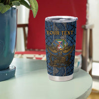 Personalized Italy Lazio Tumbler Cup Roman Eagle Heritage - Wonder Print Shop