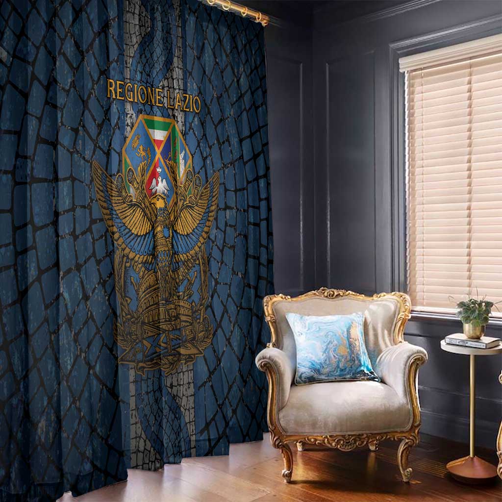 Italy Lazio Window Curtain Roman Eagle Heritage - Wonder Print Shop