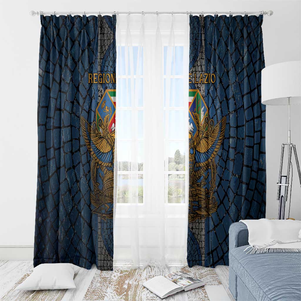 Italy Lazio Window Curtain Roman Eagle Heritage - Wonder Print Shop