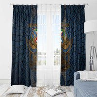Italy Lazio Window Curtain Roman Eagle Heritage - Wonder Print Shop