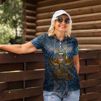 Personalized Italy Lazio Women Polo Shirt Roman Eagle Heritage - Wonder Print Shop
