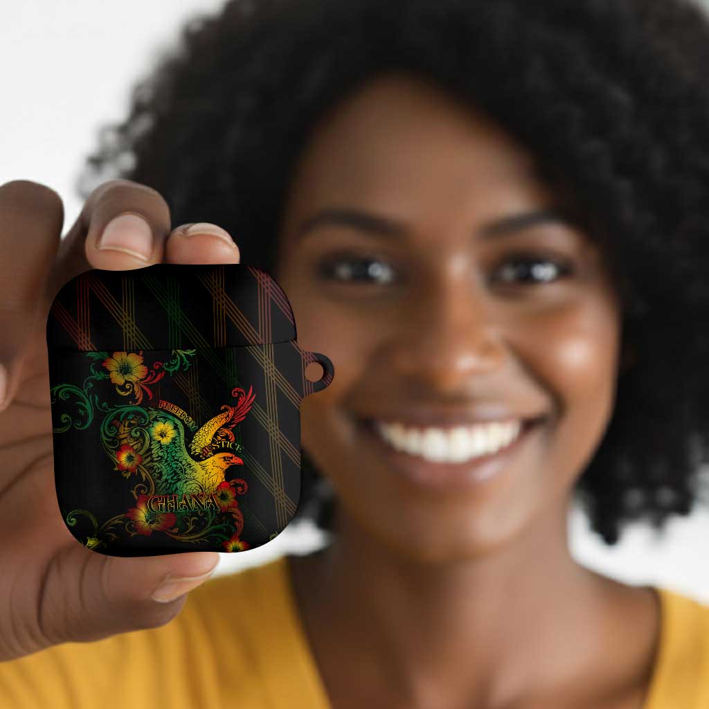 Ghana AirPods Case Eagle Of Freedom And Justice