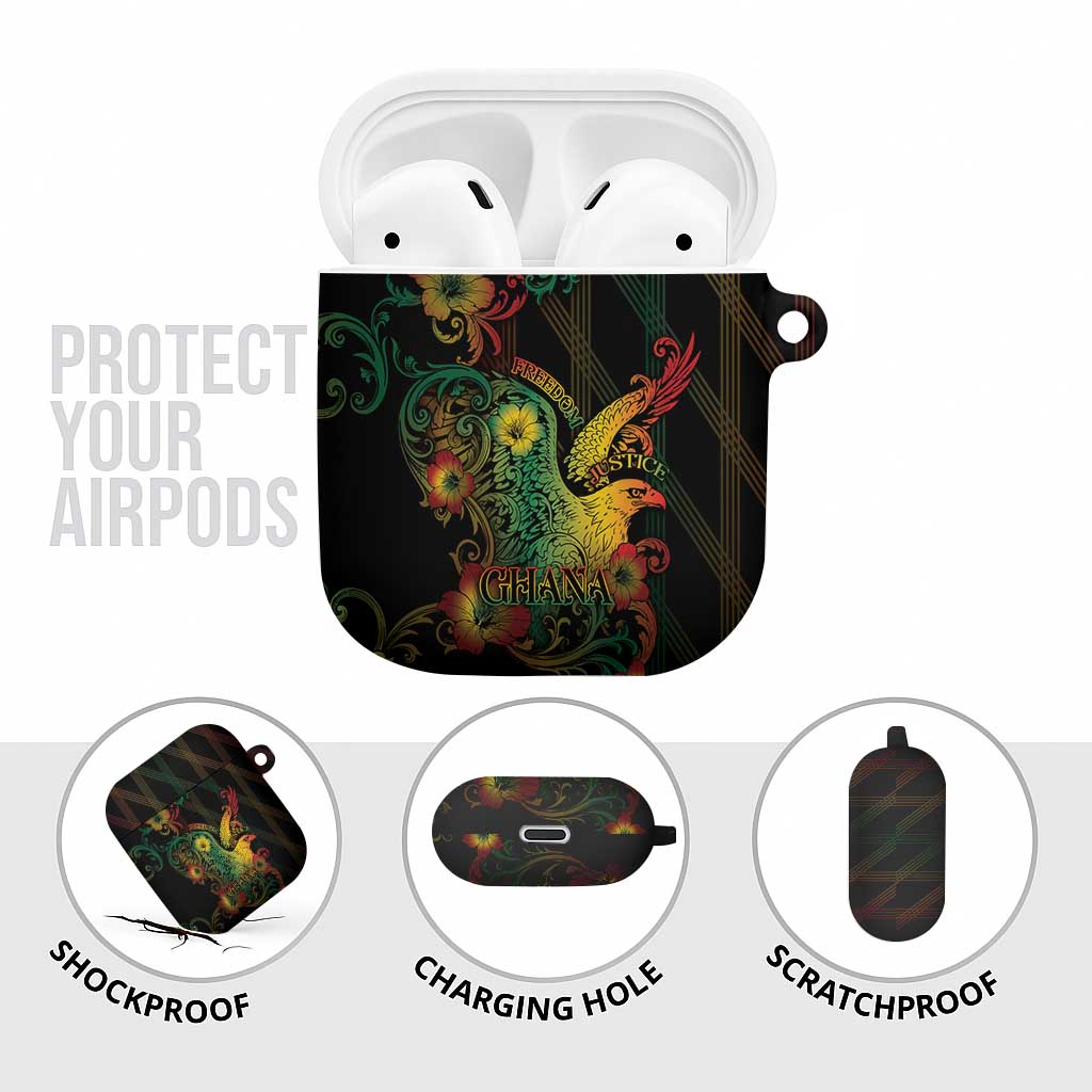 Ghana AirPods Case Eagle Of Freedom And Justice