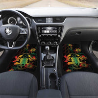 Personalized Ghana Car Mats Eagle Of Freedom And Justice