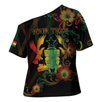 Personalized Ghana Cross Shoulder Shirt Eagle Of Freedom And Justice