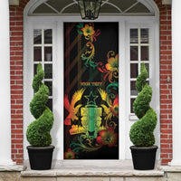 Personalized Ghana Door Cover Eagle Of Freedom And Justice