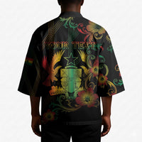 Personalized Ghana Kimono Eagle Of Freedom And Justice